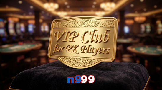 Main screen of N999 vip page for PK players